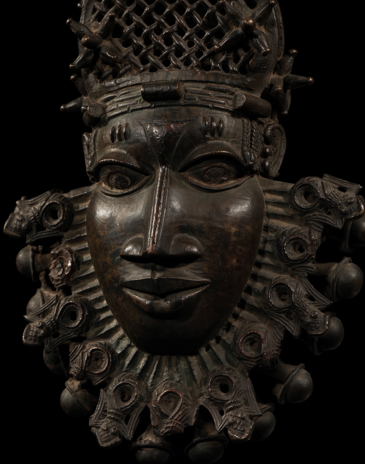 Belt mask, Kingdom of Benin, Nigeria